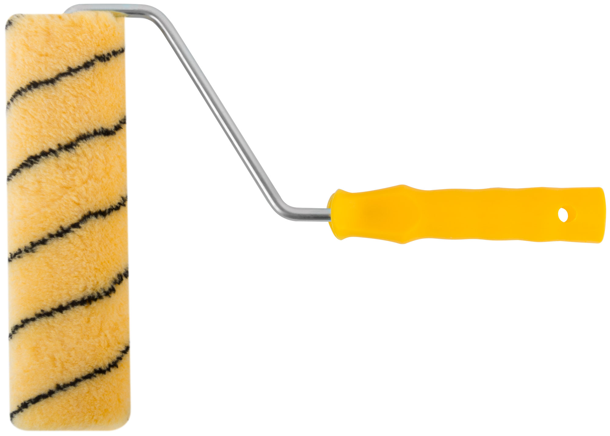 Полиакриловый валик FIT 01847, бежевый с черной полоской