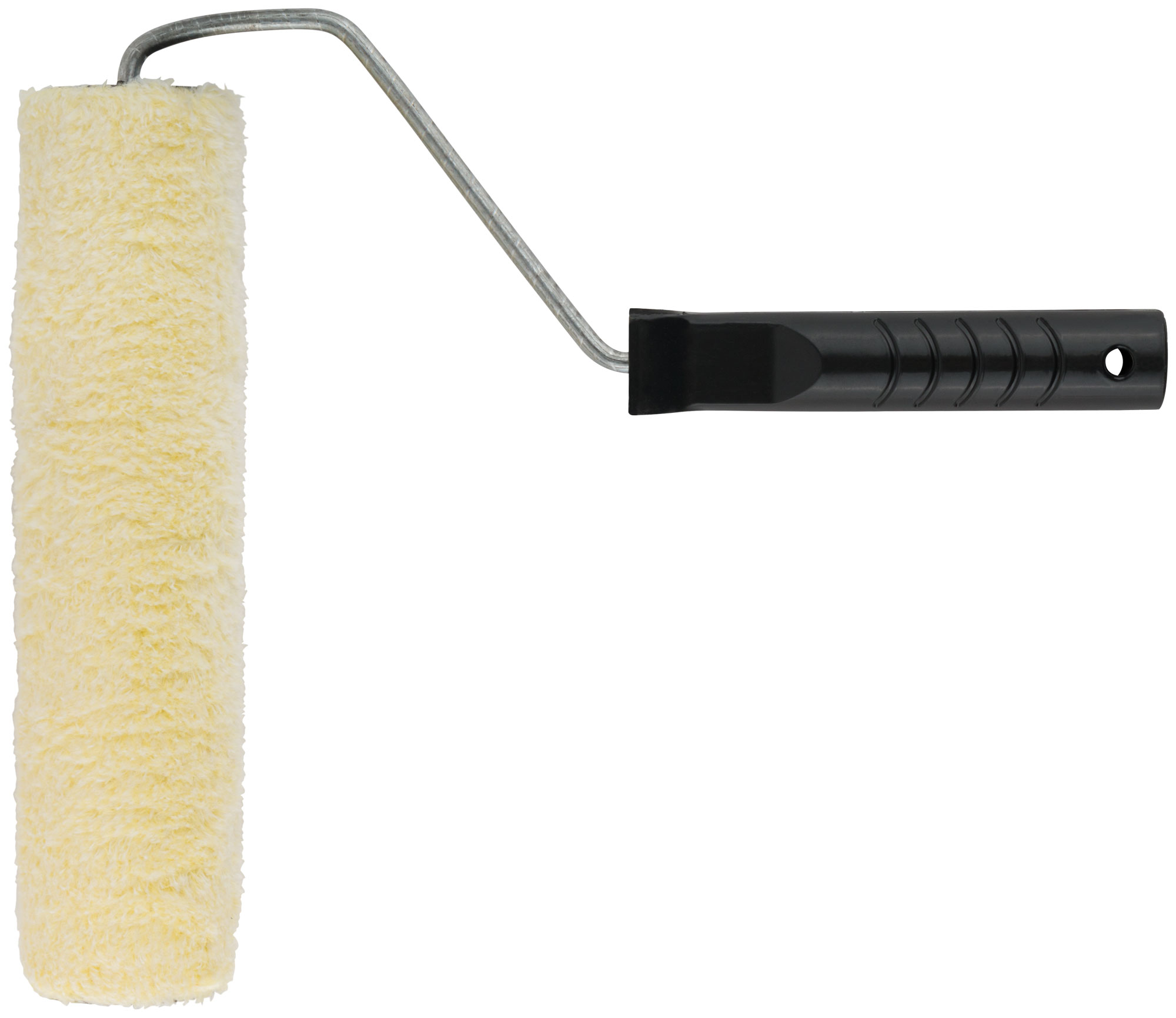 Валик полиакриловый желтый с ручкой 250 мм КУРС