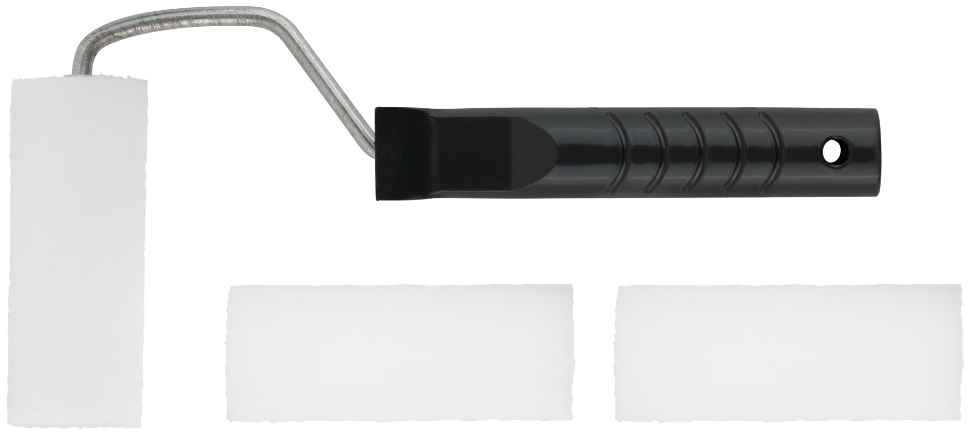 Валик поролоновый 100 мм с 2 шубками для покраски