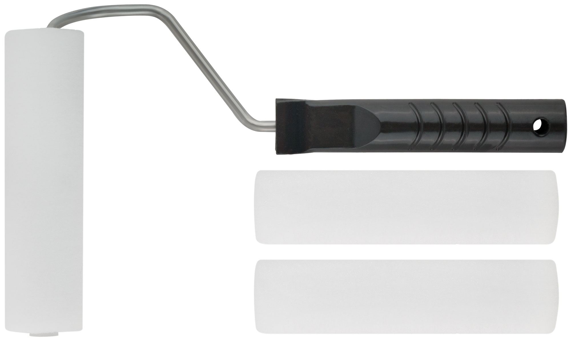 Валик поролоновый 140 мм с двумя шубками