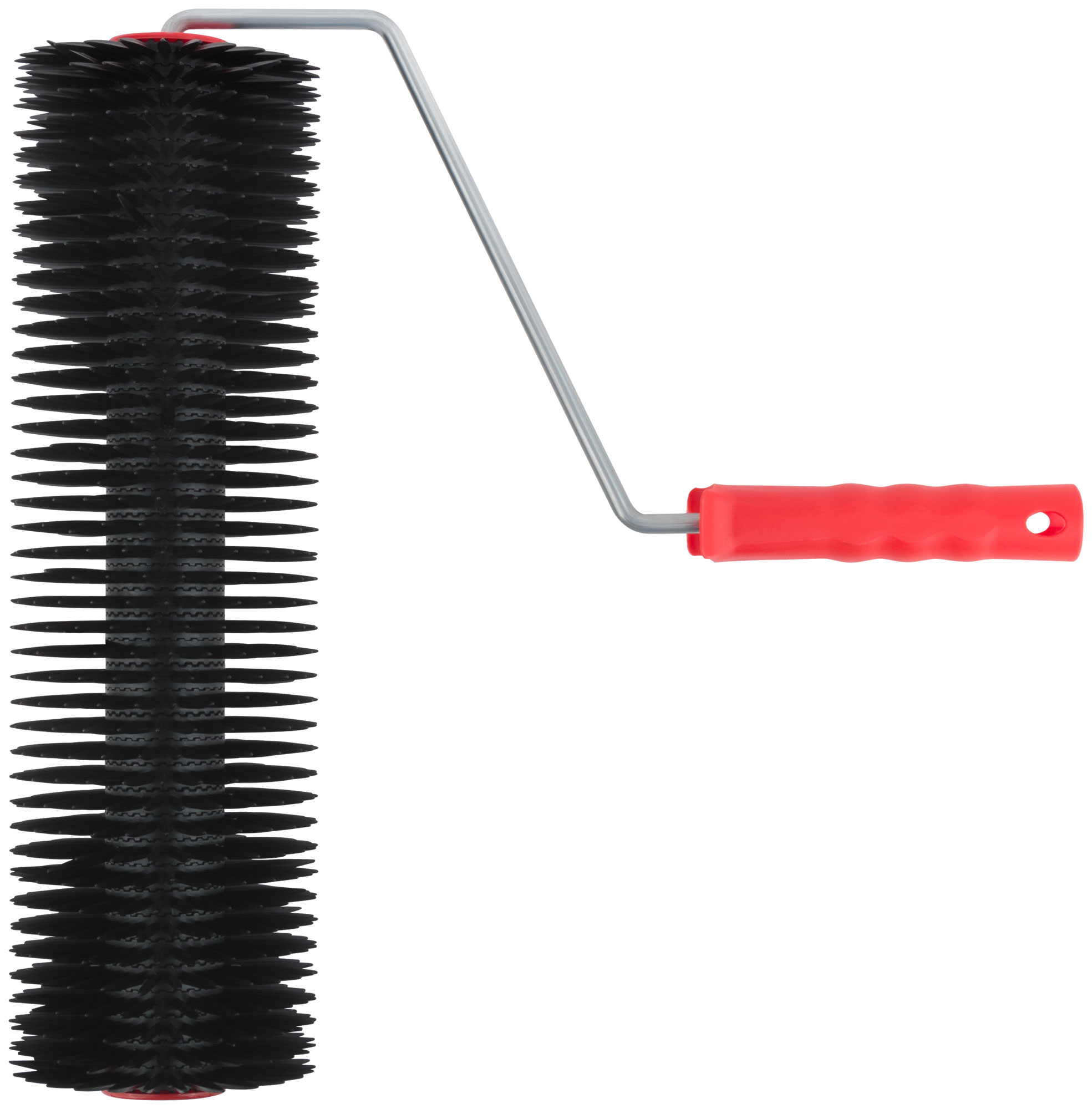 Пластиковый игольчатый валик для наливных полов 400 мм