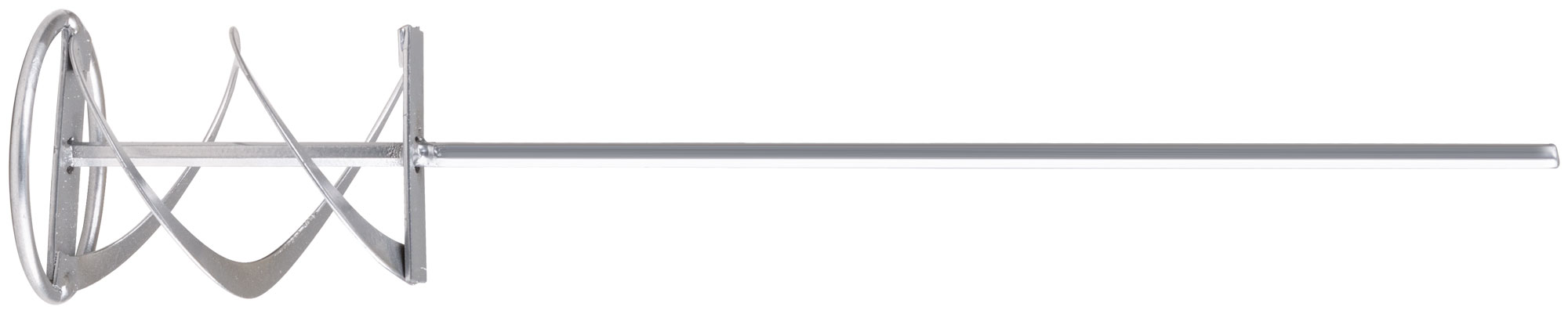 Миксер 80х400 мм с шестигранным хвостовиком для строительных смесей