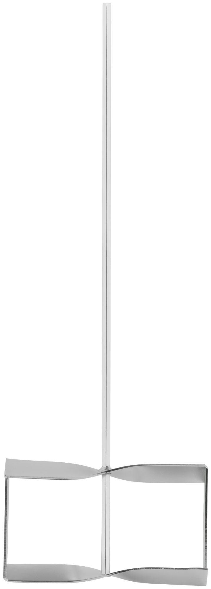 Оцинкованный миксер для строительных смесей 212x600 мм