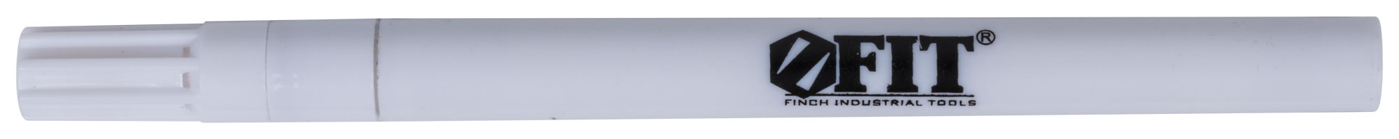 Маркер строительный FIT белый с жидким красящим составом