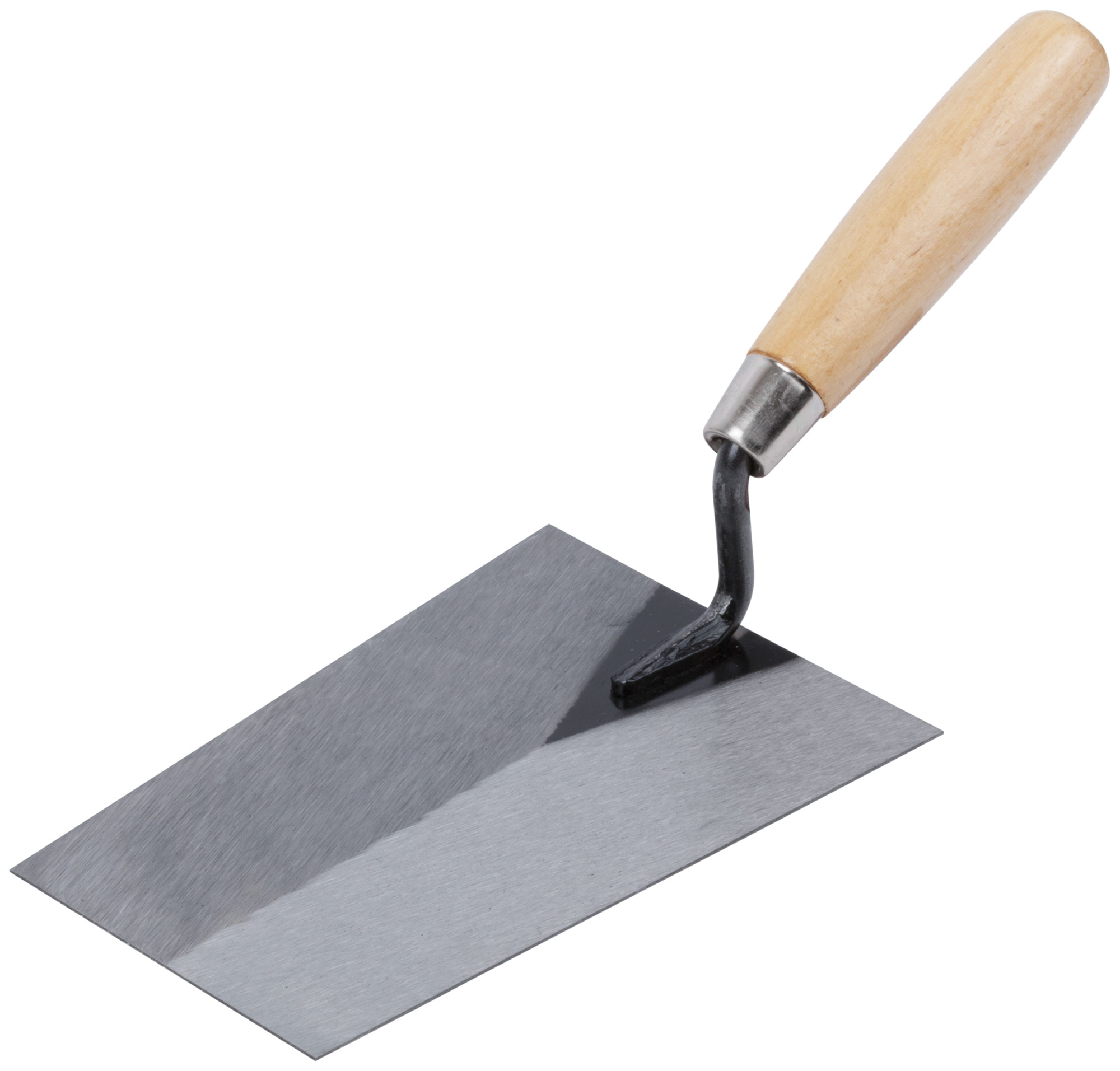 Мастерок каменщика 160 мм с деревянной ручкой