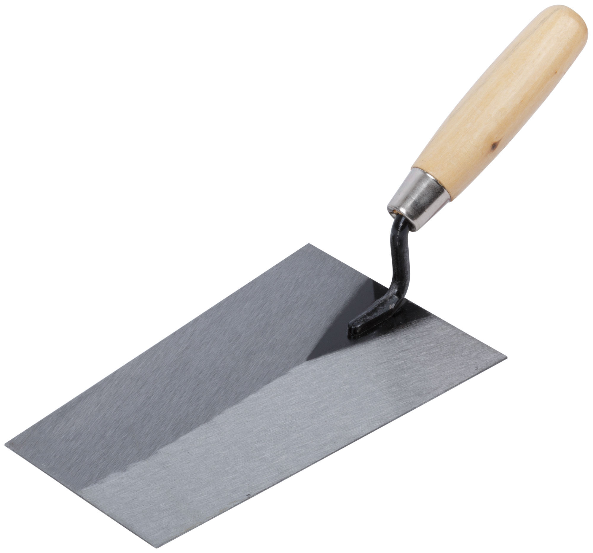 Мастерок каменщика 200 мм с деревянной ручкой