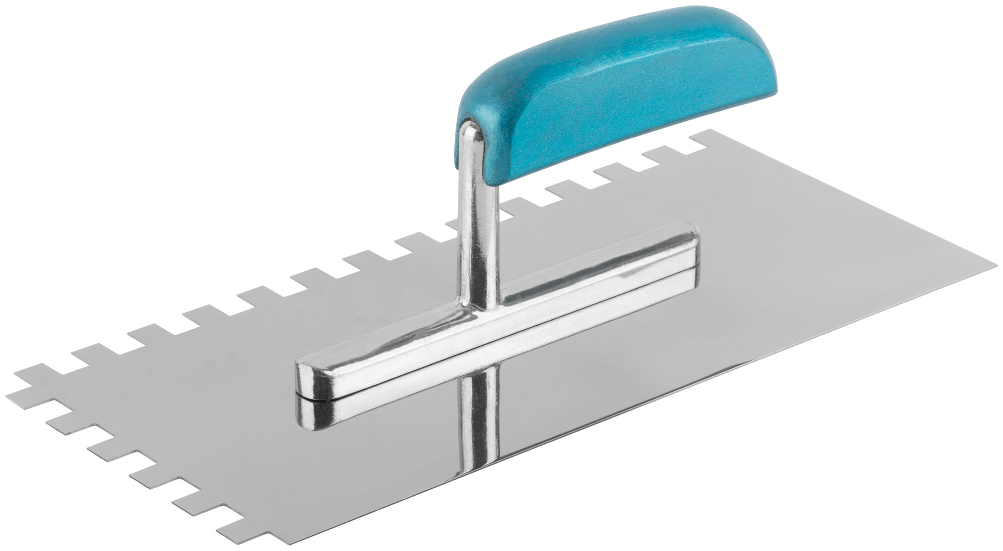 гладилка нержавеющая 280х130 мм с деревянной ручкой FIT 05155