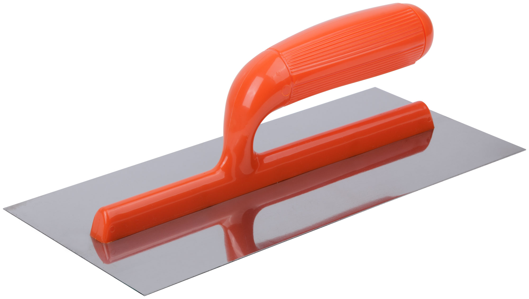 Гладилка 280х130 мм из нержавеющей стали с пластиковой ручкой