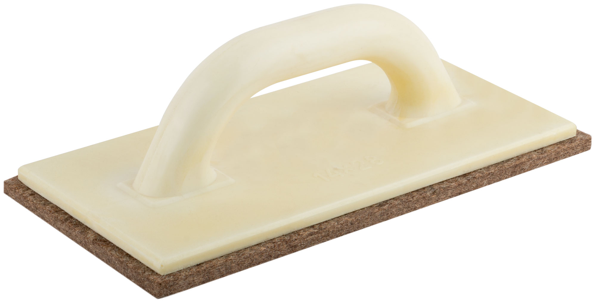 Терка финишная с войлочным покрытием 280х140 мм