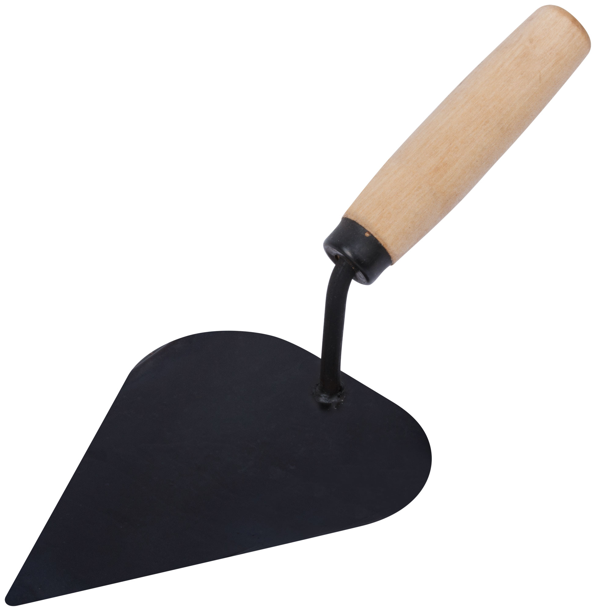 Кельма штукатура КШ 175 мм с деревянной ручкой