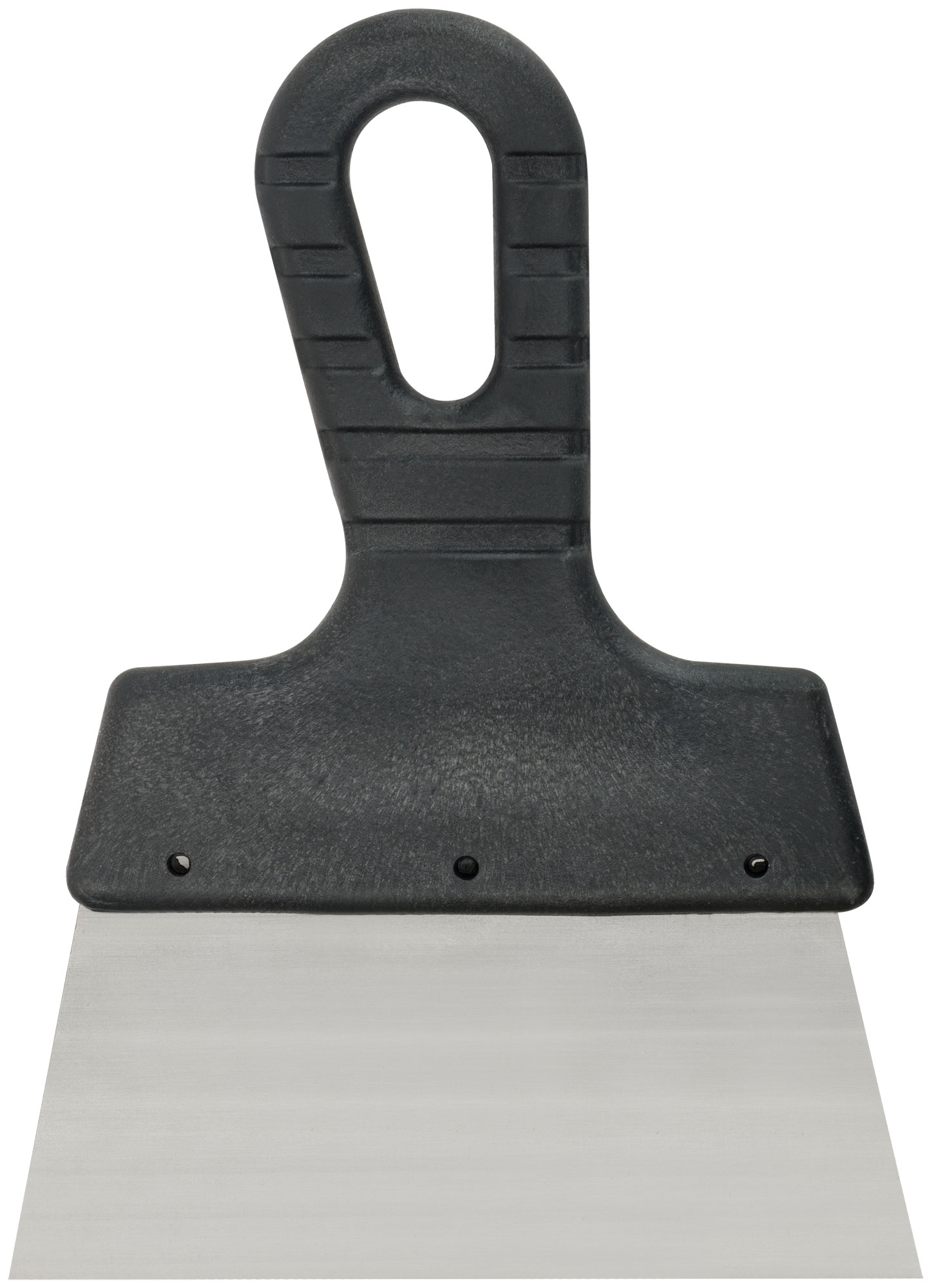 Шпатель 150 мм из нержавеющей стали с пластиковой ручкой