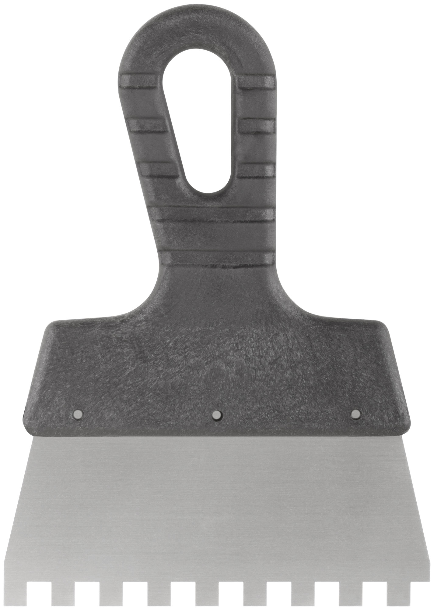 Шпатель фасадный зубчатый 150 мм КУРС 06602