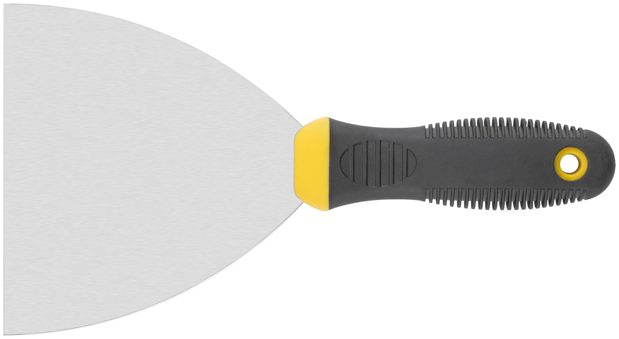 Шпатель FIT 125 мм с прорезиненной ручкой