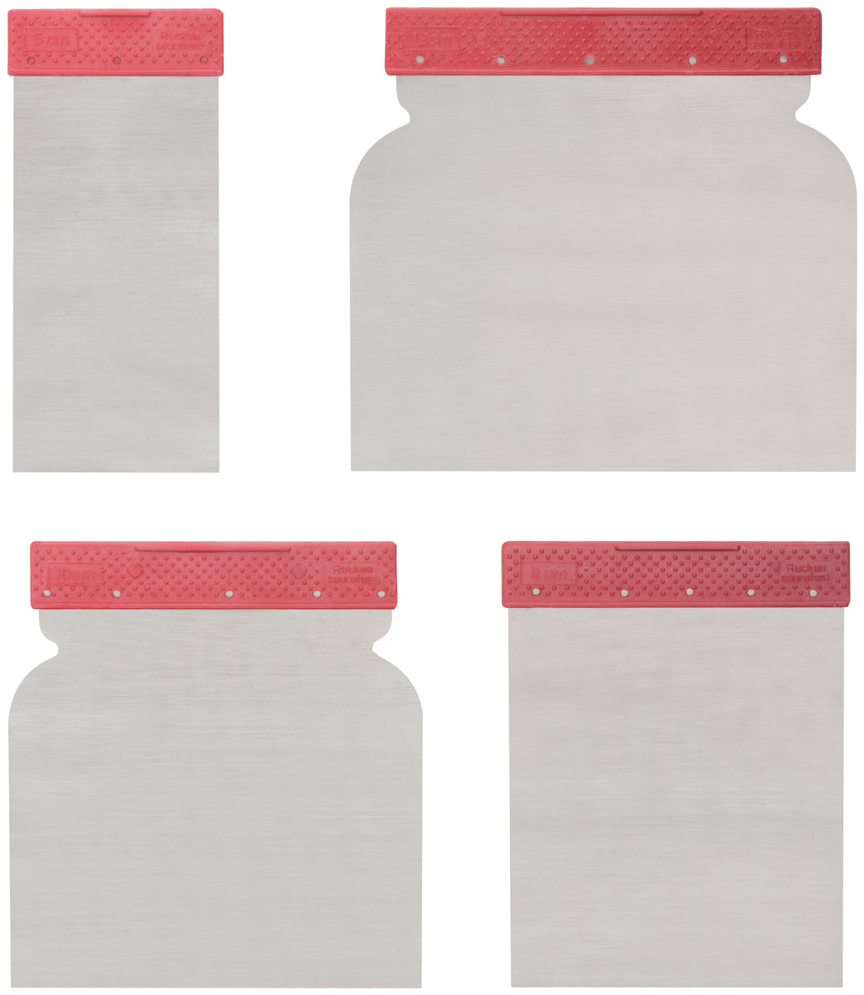 Набор шпателей ЯПОНЧИК 50/80/100/120 мм