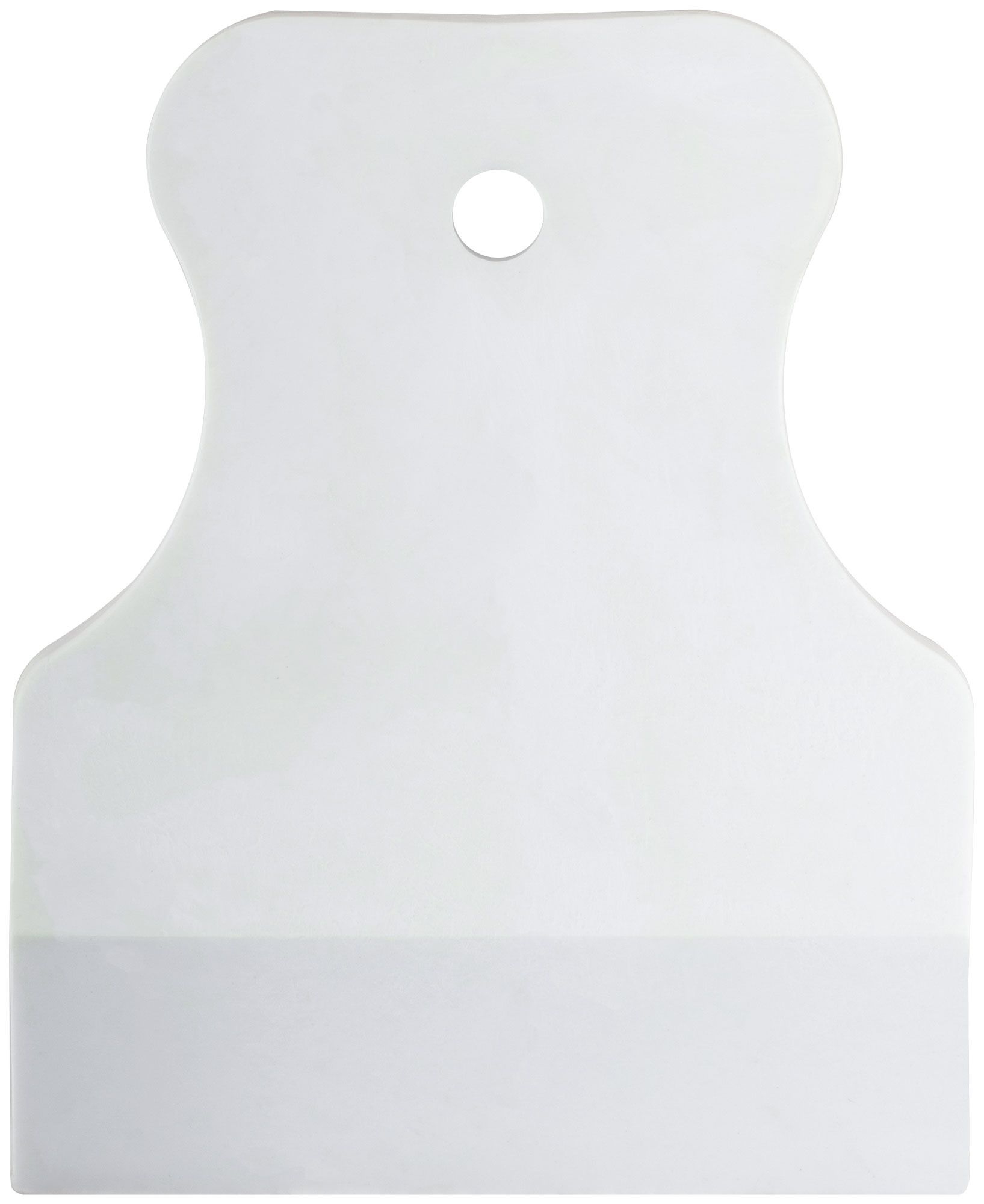 Резиновый шпатель белый 80 мм FIT 06863