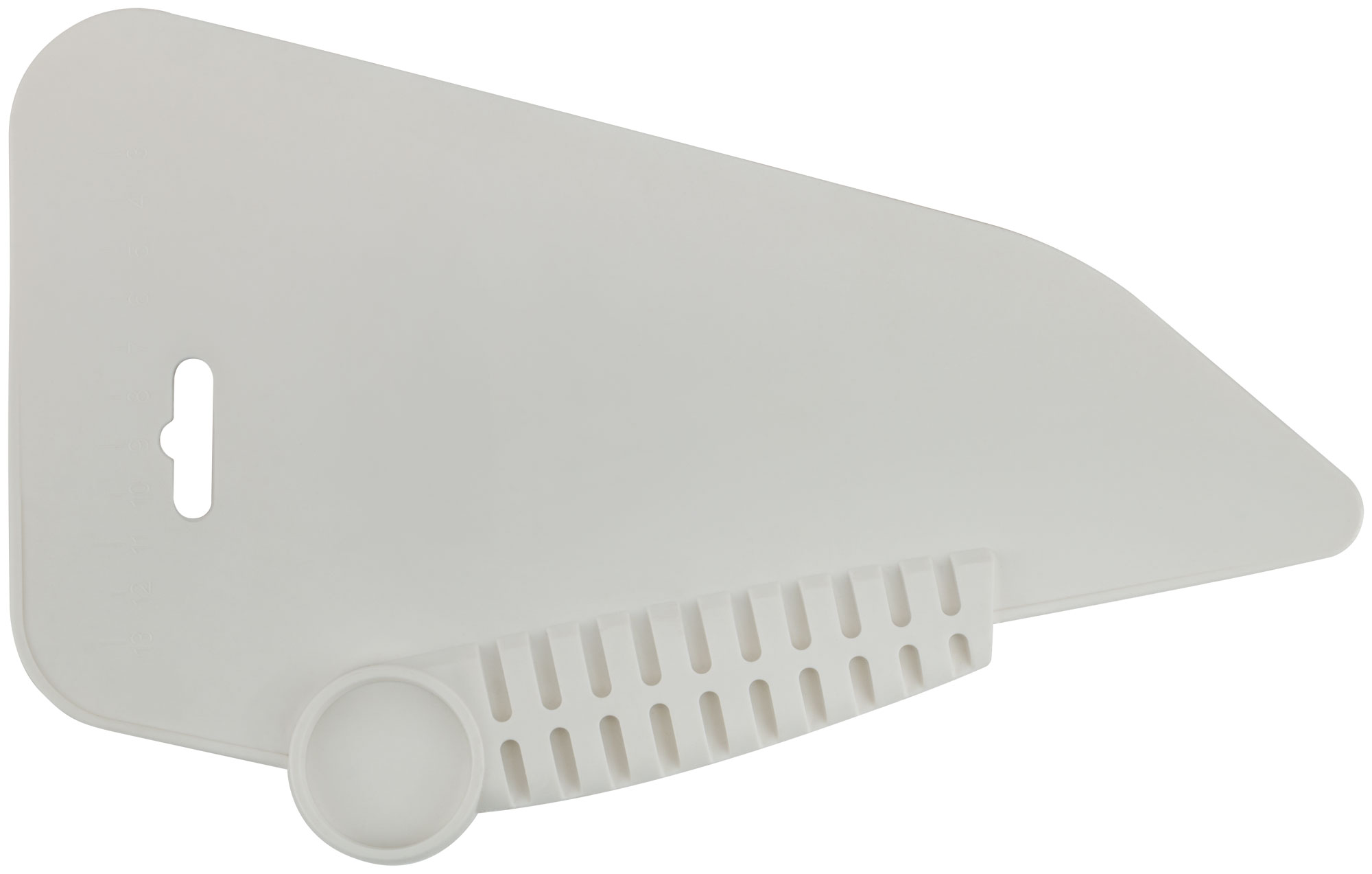 Пластиковый шпатель для обоев белый 280 мм