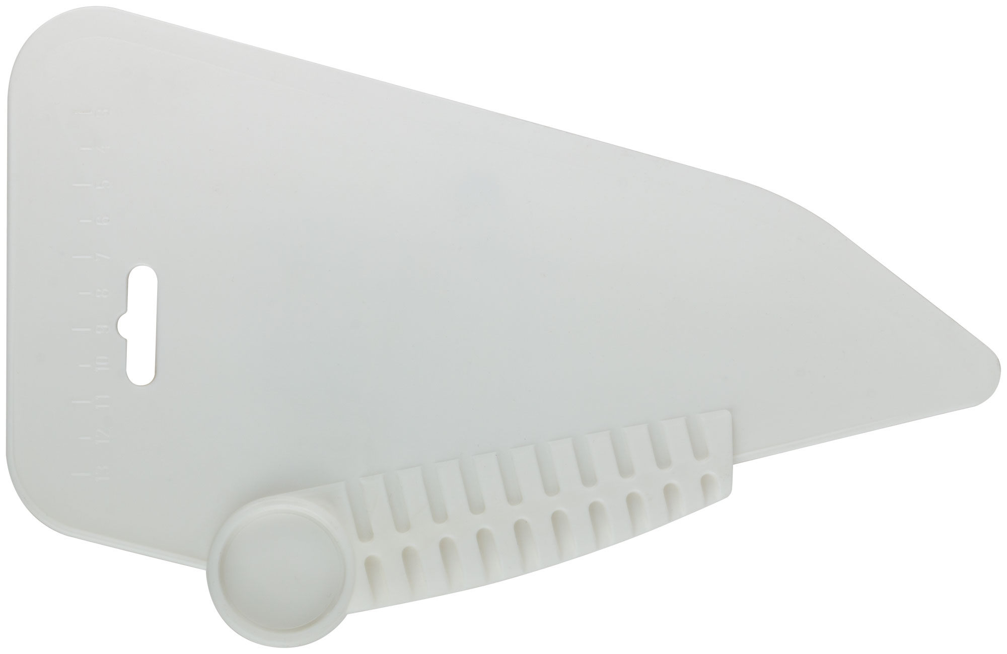 Шпатель прижимной пластиковый для обоев белый 280 мм