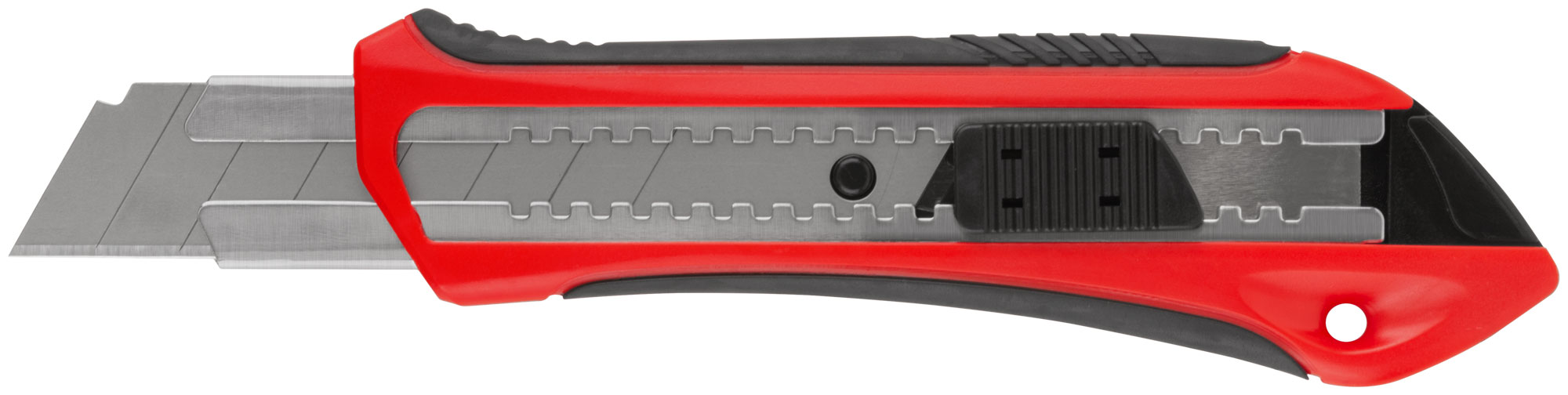 Нож технический "Рубин" 25 мм, прорезиненный