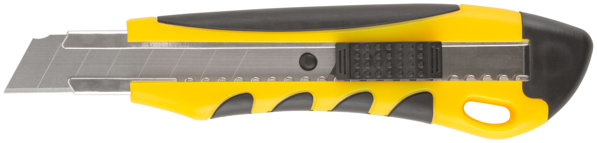 усиленный прорезиненный нож FIT 18 мм