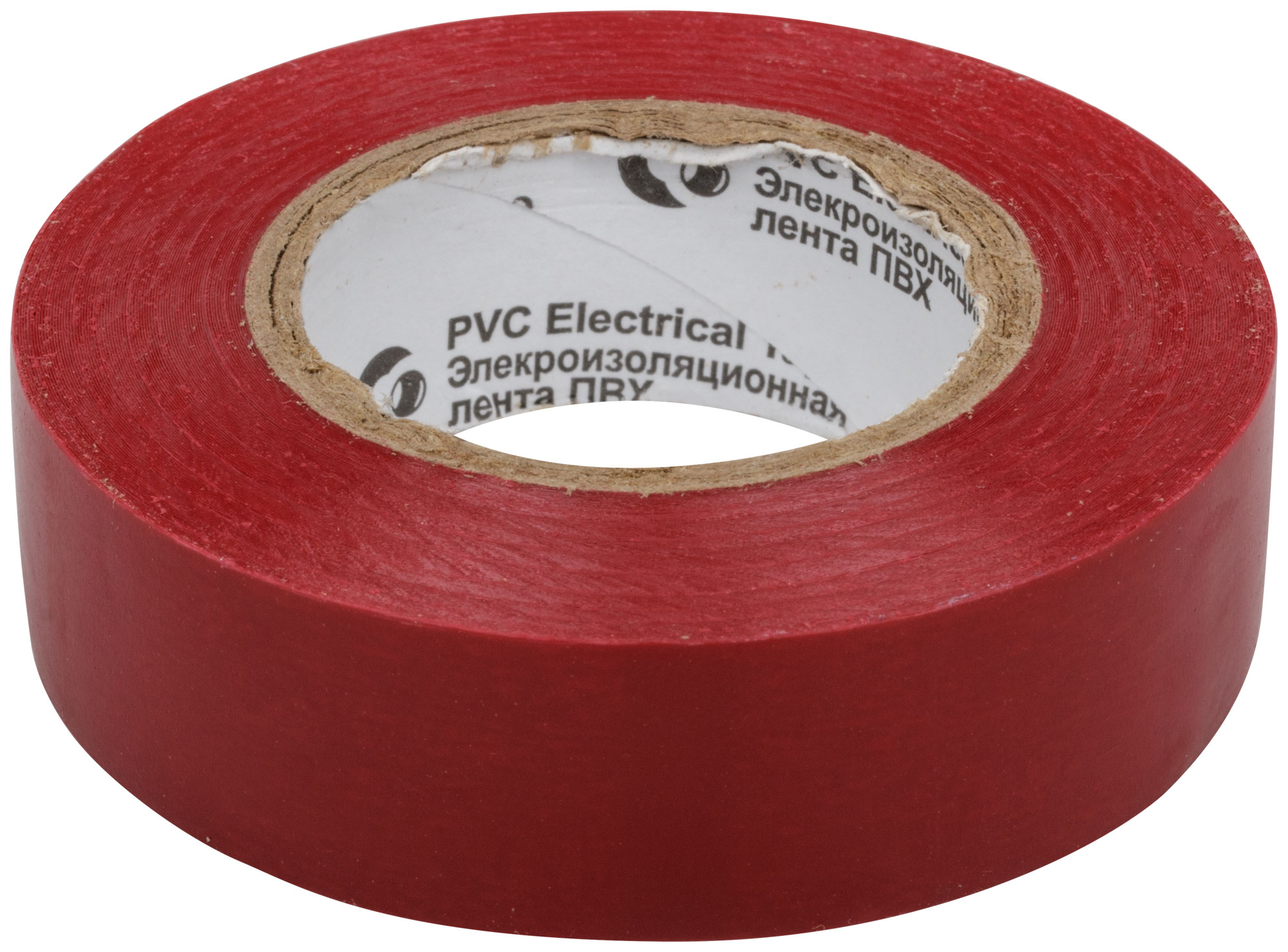 Изолента ROLLIX ПВХ 19 мм x 0,15 мм х 20 м, красная