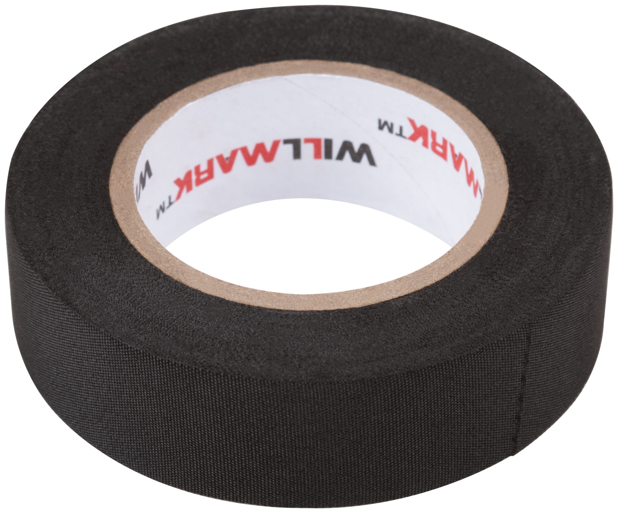 Черная тканевая лента WILLMARK 19 мм x 10 м