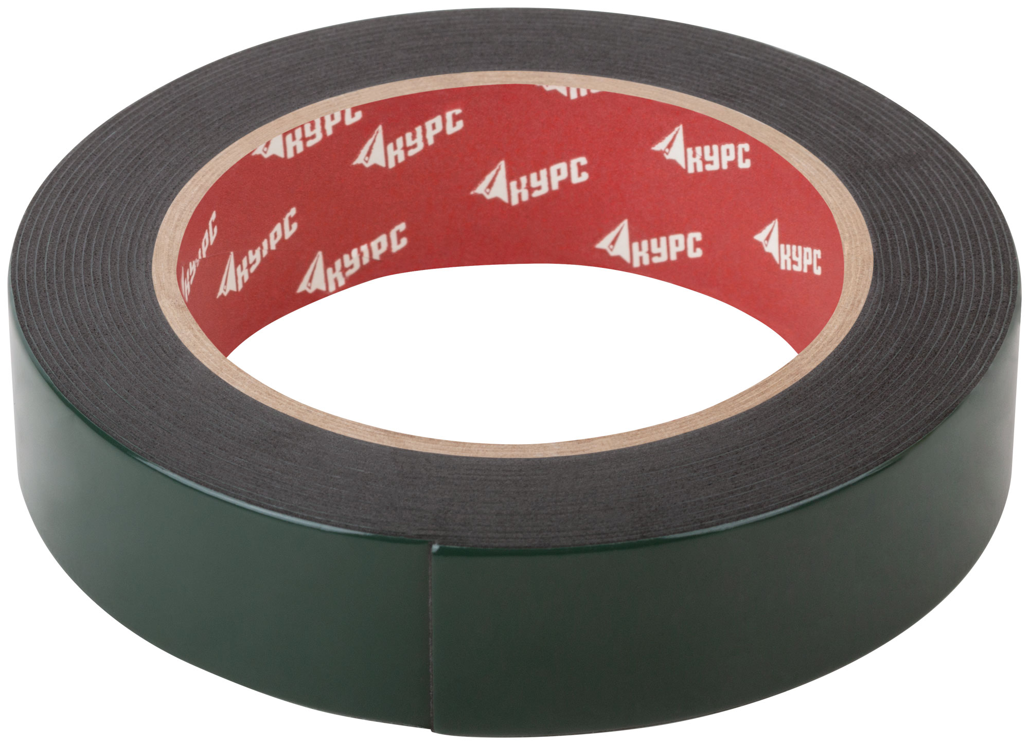 Клейкая монтажная лента 25 мм х 5 м на вспененной основе, черная