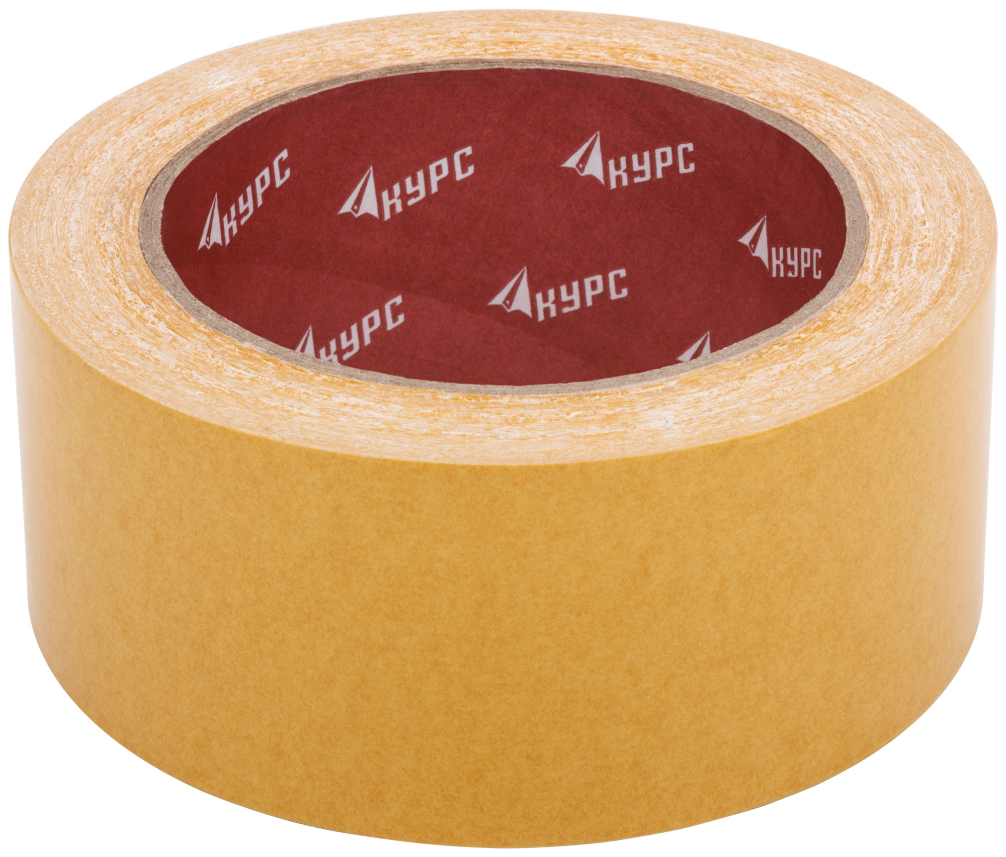 Двусторонняя клейкая лента 48 мм х 25 м КУРС