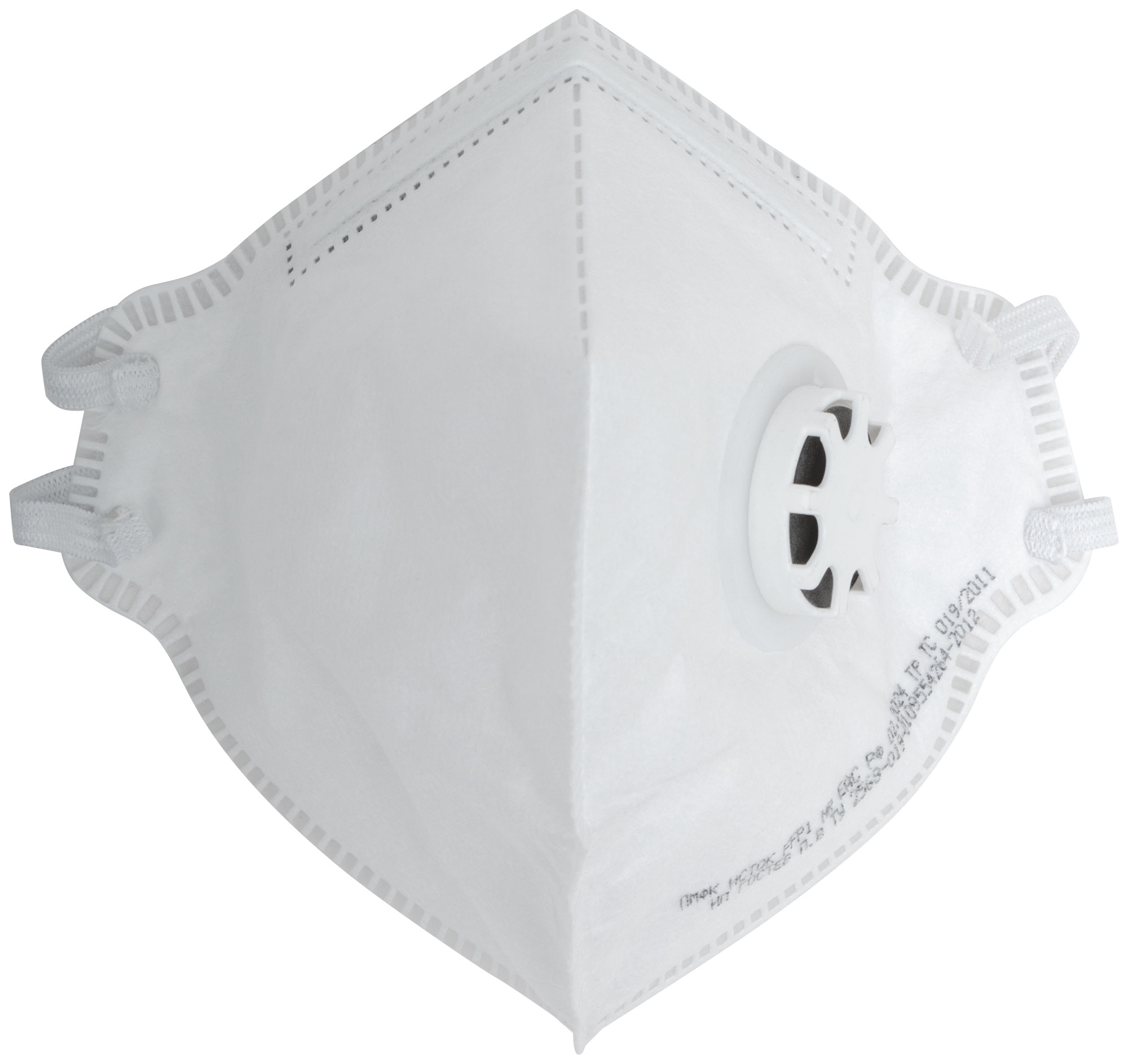 Полумаска фильтрующая FFP1 складная 4-х слойная с клапаном Исток