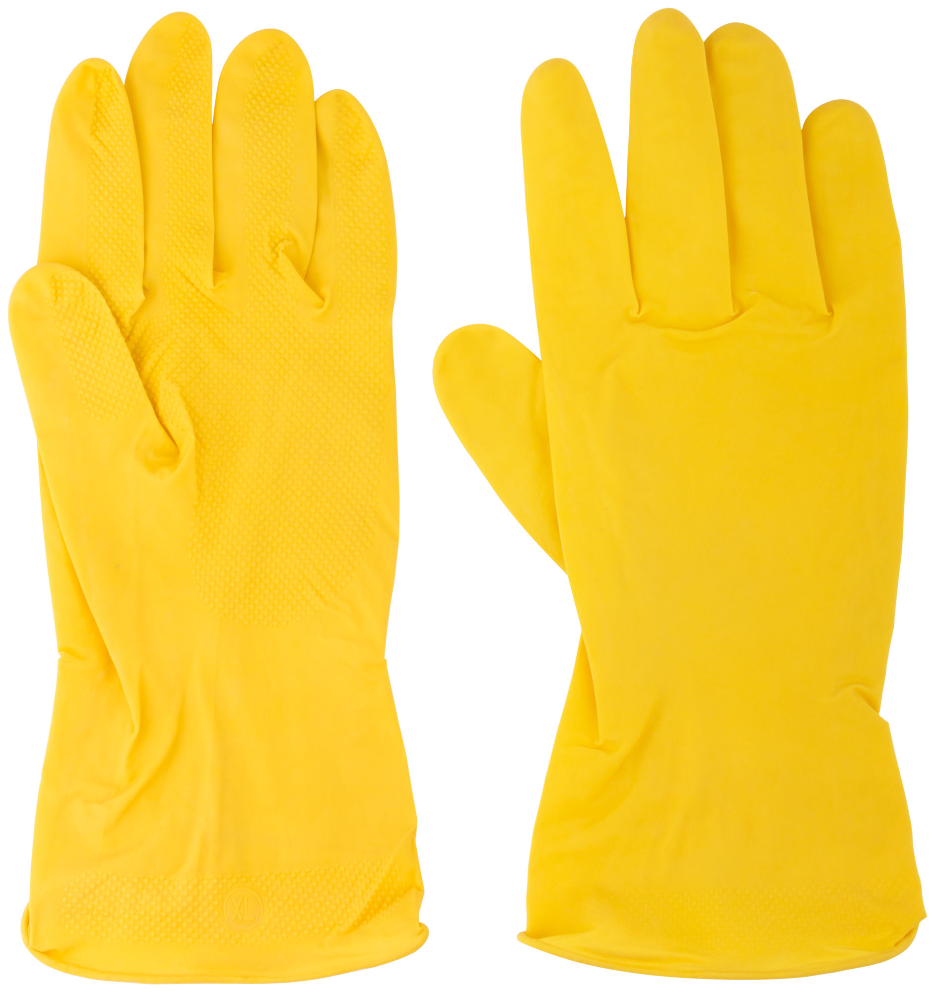 Латексные перчатки хозяйственные XL с напылением