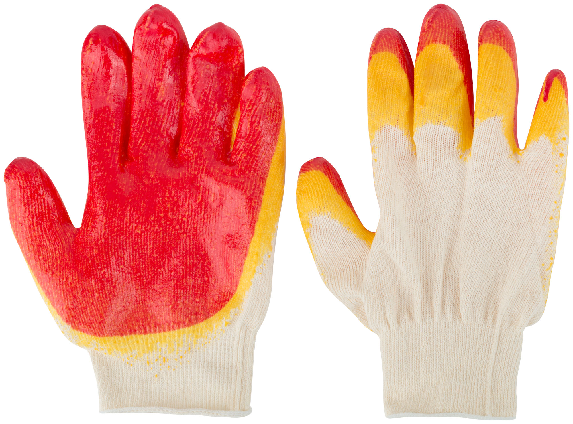 Перчатки вязаные РОС с двойной латексной заливкой