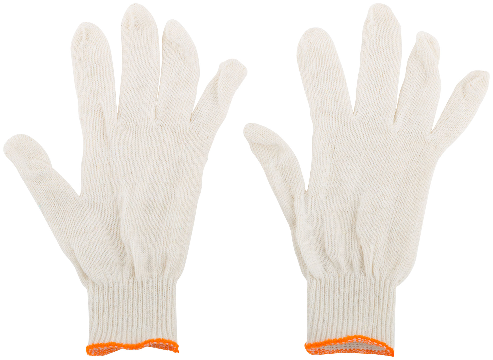 Перчатки вязаные х/б 3 нити, 10 класс вязки, РОС