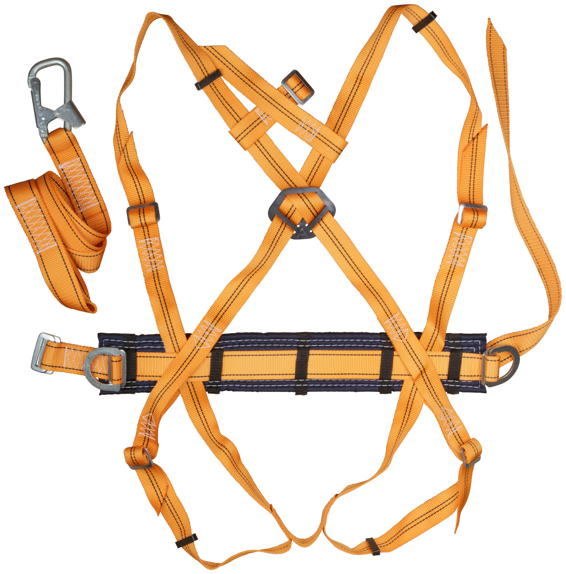 Удерживающая привязь УП-2ЖА с лентами и лямками