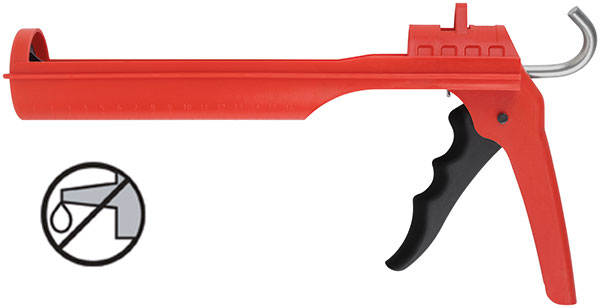 Пистолет для герметика FIT IT 225 мм полукорпусной