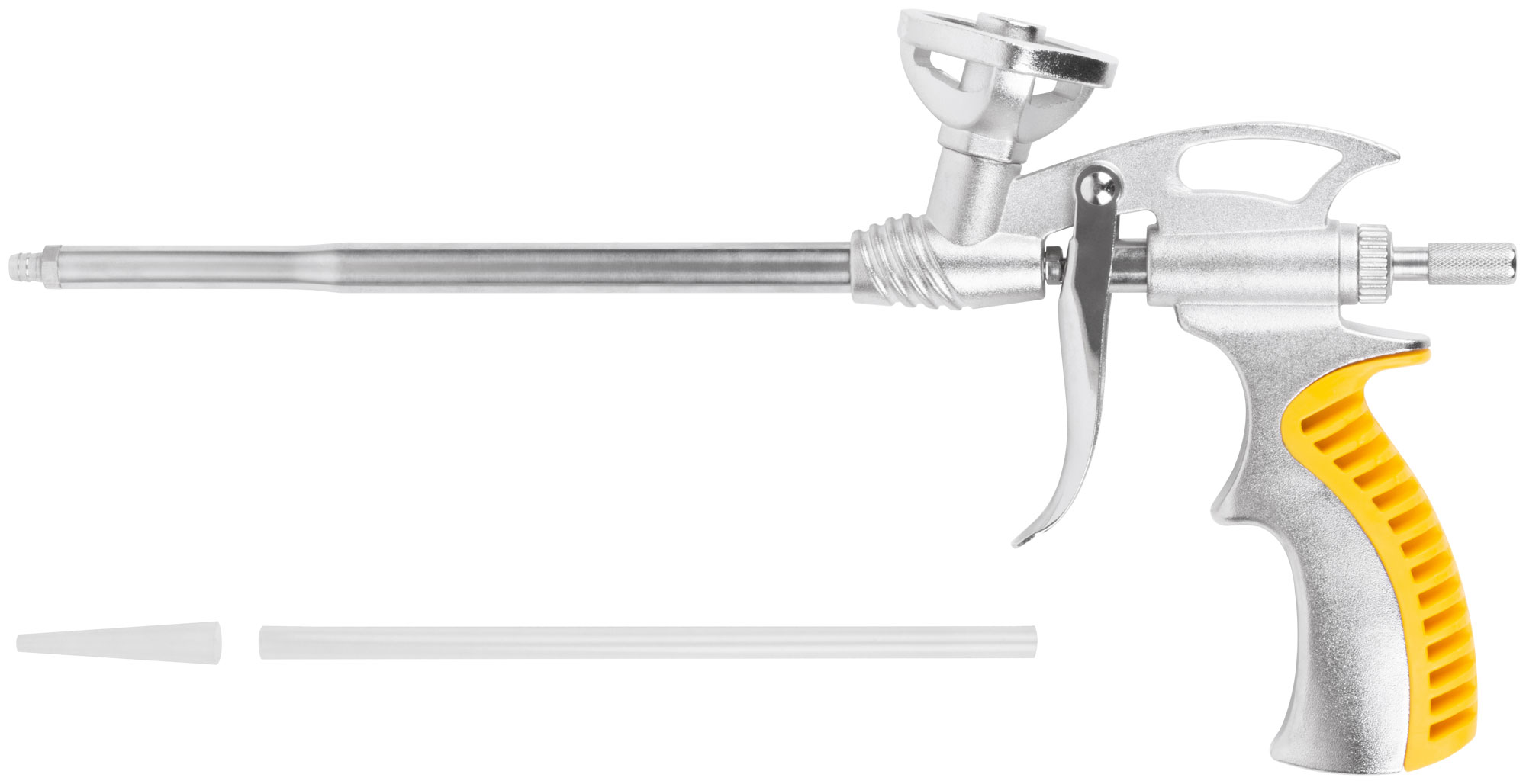 Пистолет для монтажной пены FIT с прорезиненной ручкой