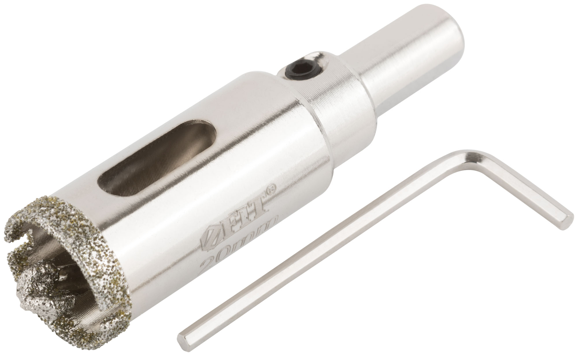 алмазная коронка 20x70 мм с центровочным сверлом FIT