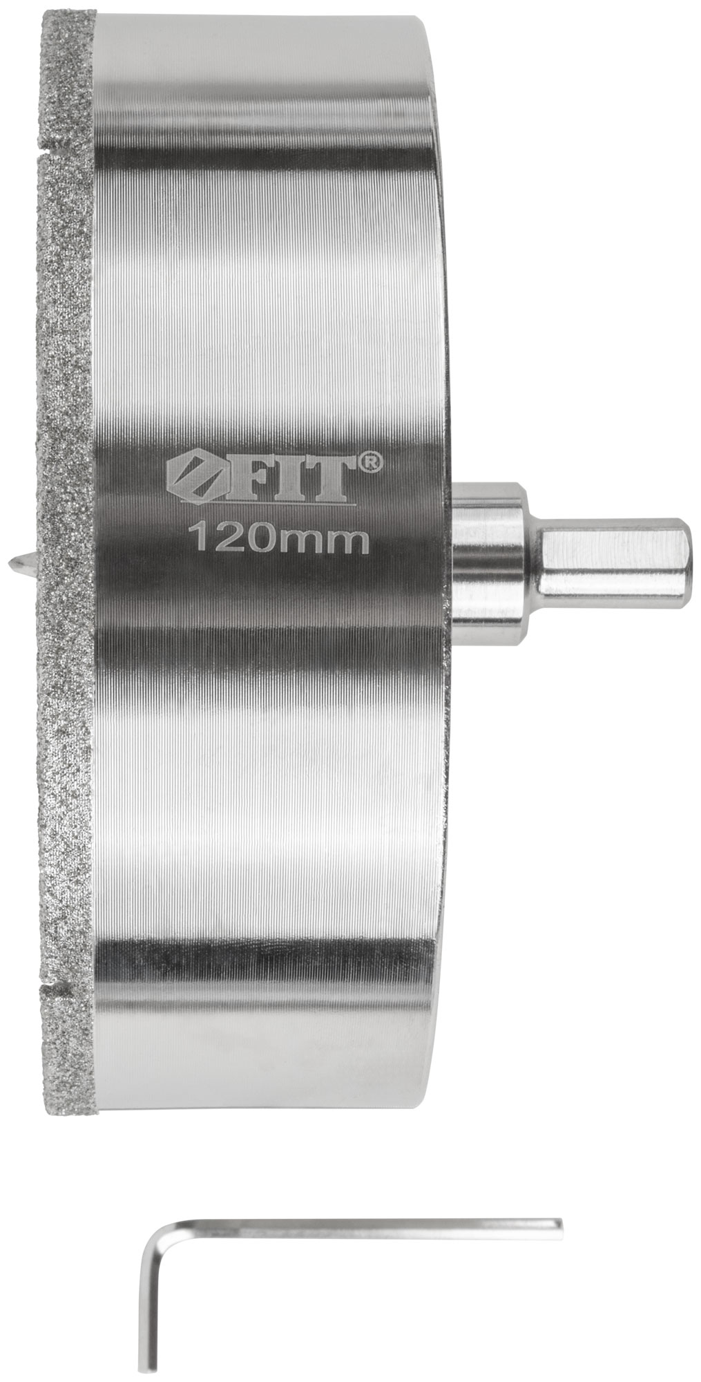Алмазная коронка FIT 120x70 мм с центровочным сверлом