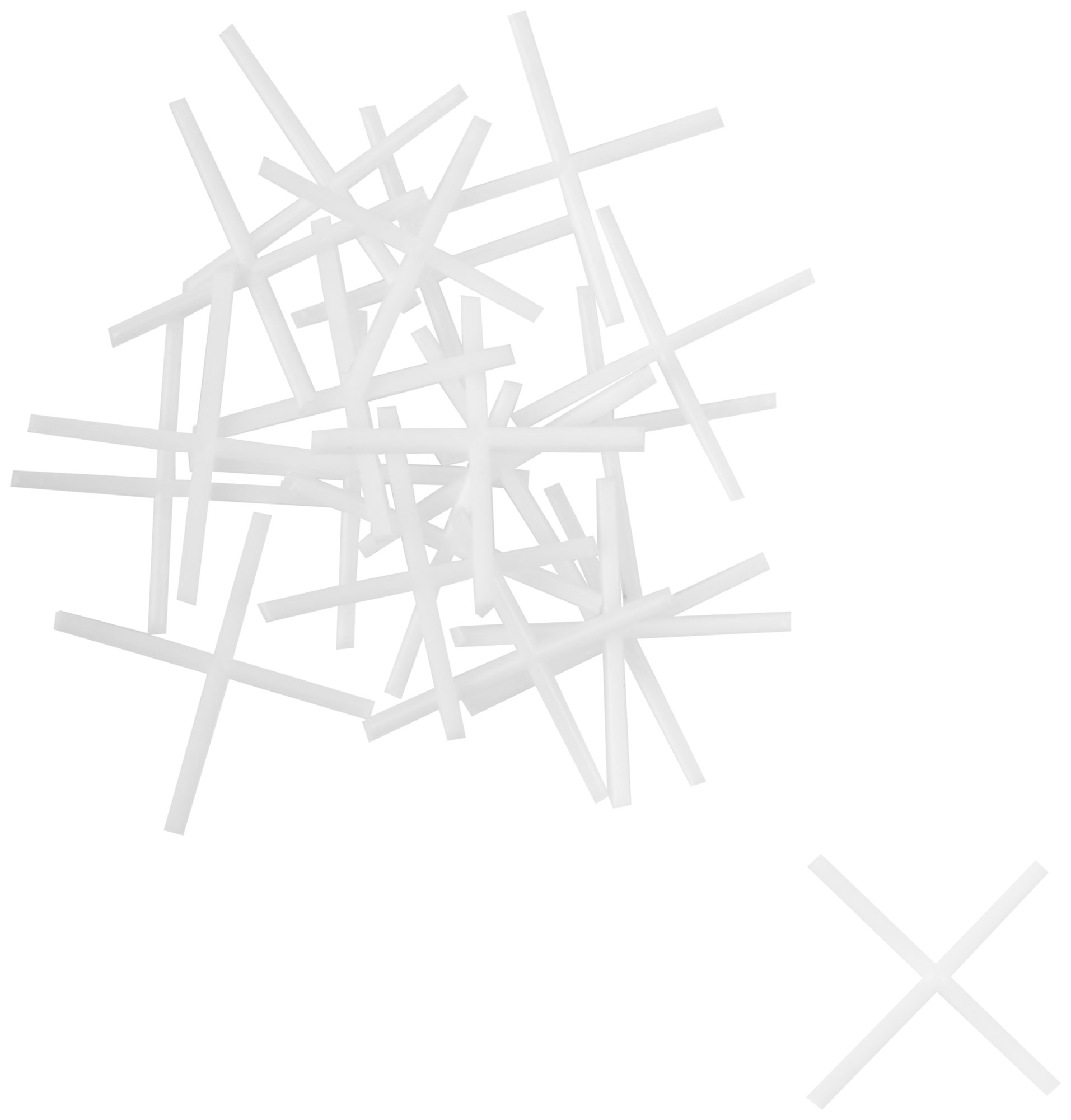 Крестики для кафеля 1,0 мм, 200 шт. от АМЕГО