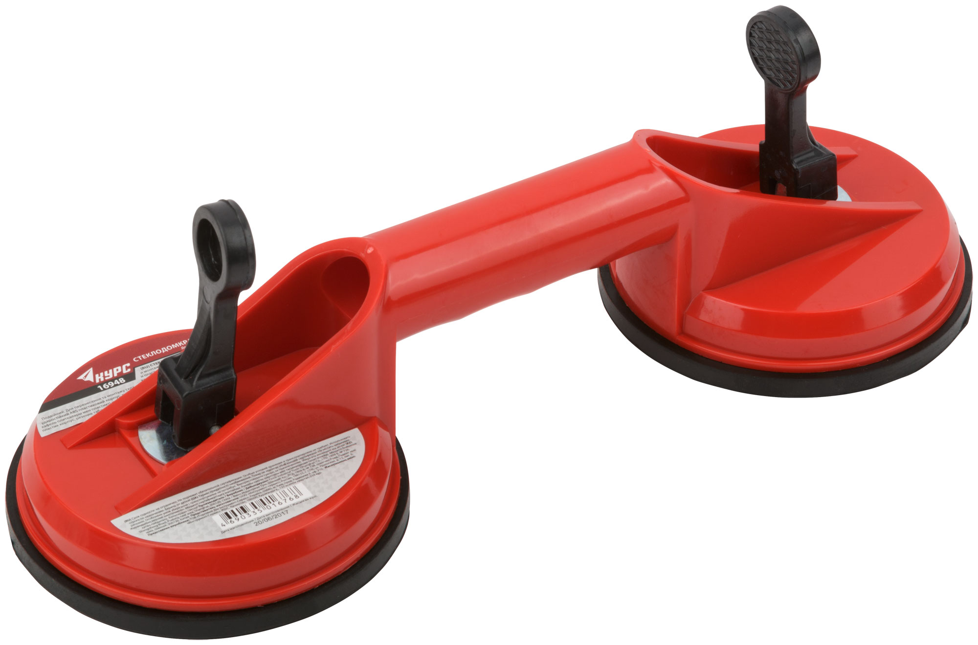 Двойной стеклодомкрат с пластиковым корпусом КУРС 16948