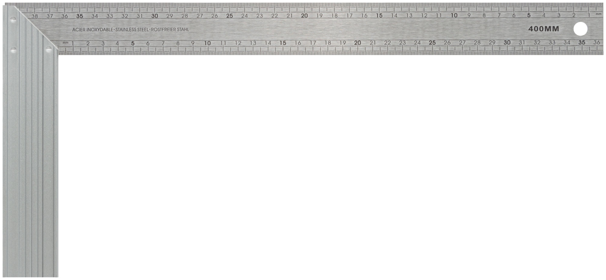 Угольник столярный FIT 400 х 180 мм, 19546