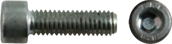 Болт DIN 912 8х60 с внутренним шестигранником, 100 шт., ПРОМ