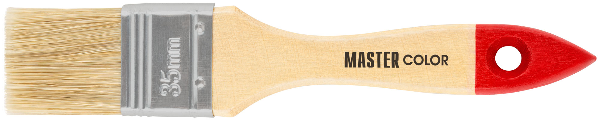 Флейцевая кисть 35 мм с натуральной щетиной