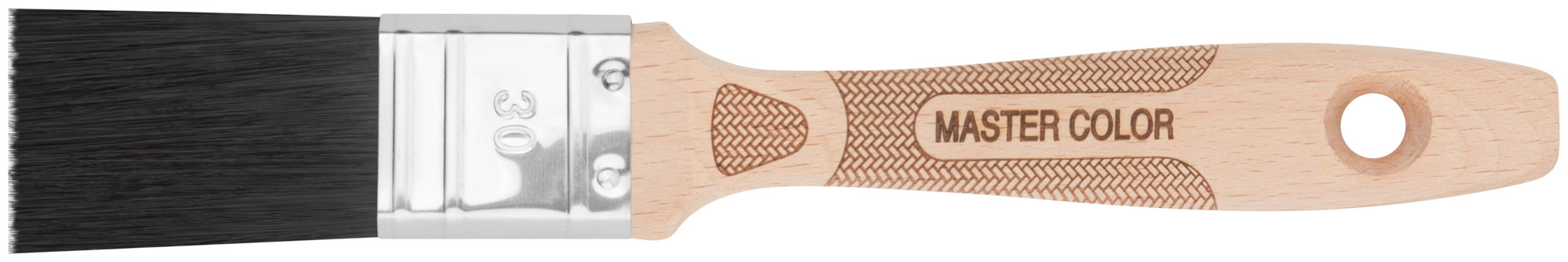 Кисть флейцевая 30 мм с нерж. обжимом 30-0051