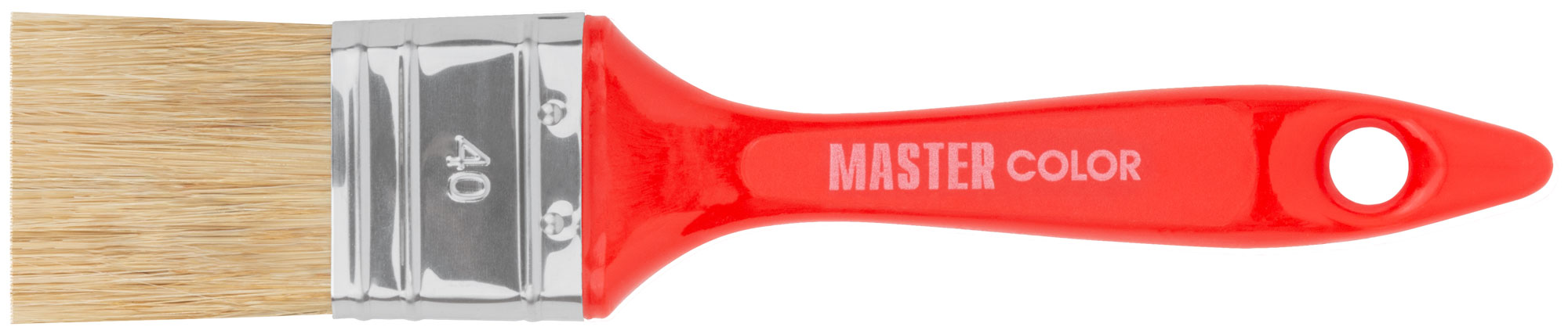 Кисть флейцевая 40 мм с ПБТ и натуральной щетиной