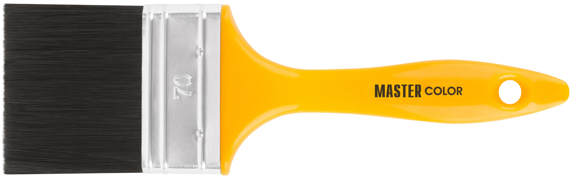 Флейцевая кисть 70 мм с пластиковой ручкой