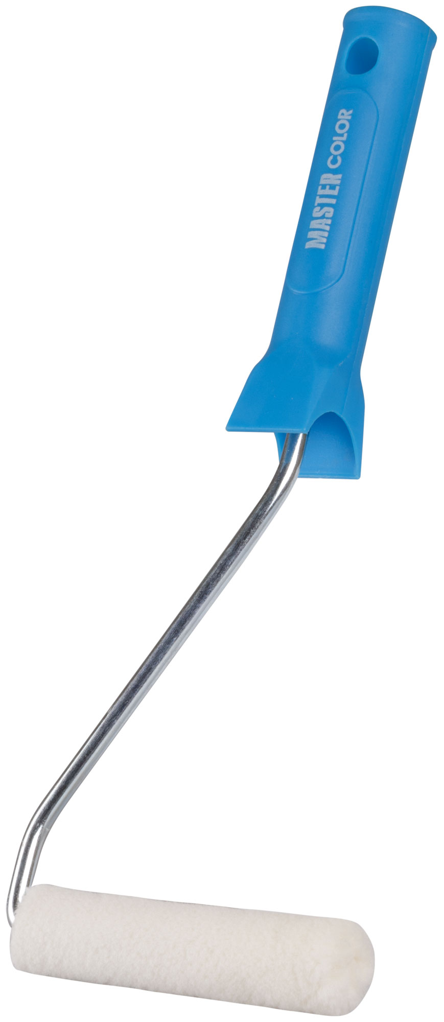 Ролик 100 мм из полиэстра с ворсом 6 мм и ручкой 27 см