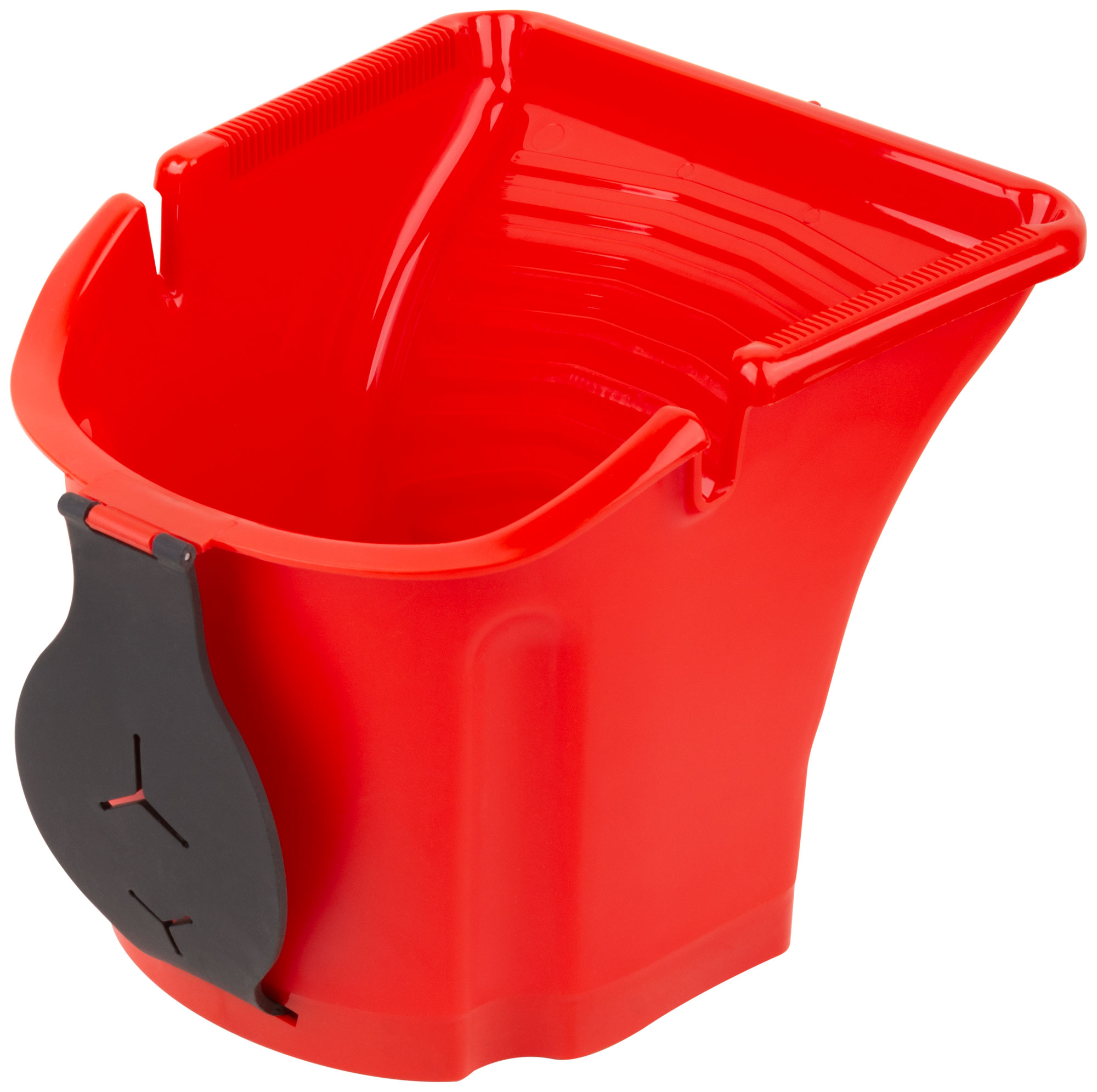 Ковш для краски 1,6 л с фиксируемой ручкой, красный
