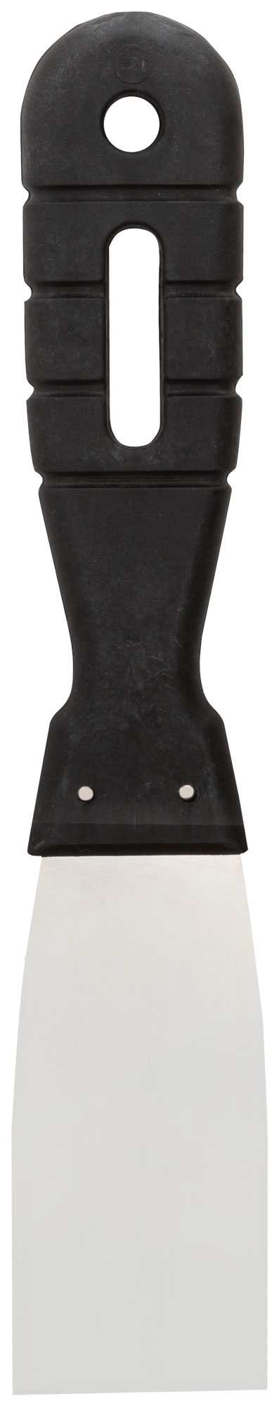 Шпатель 40 мм из нержавеющей стали с пластиковой ручкой