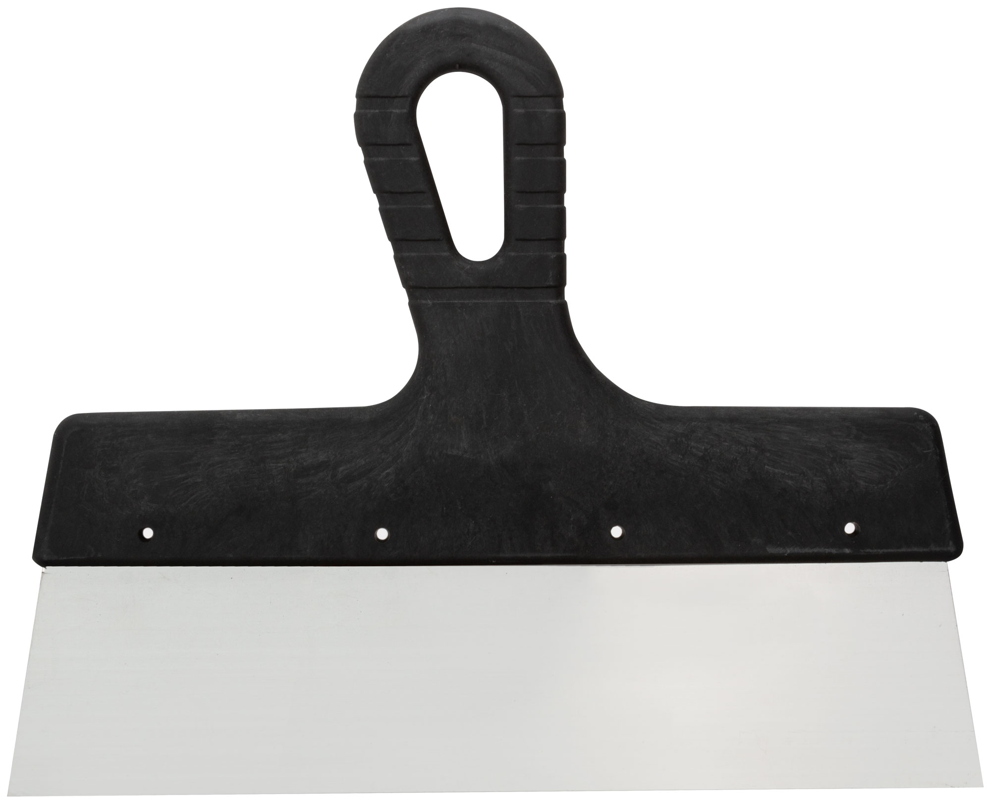 Шпатель фасадный 250 мм из нержавеющей стали с пластиковой ручкой