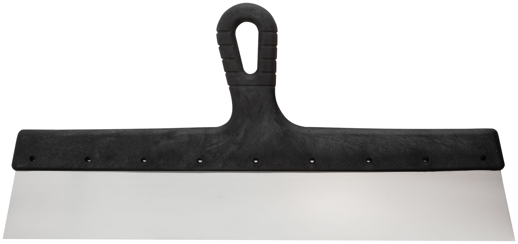 Шпатель фасадный из нержавеющей стали с пластиковой ручкой 450 мм