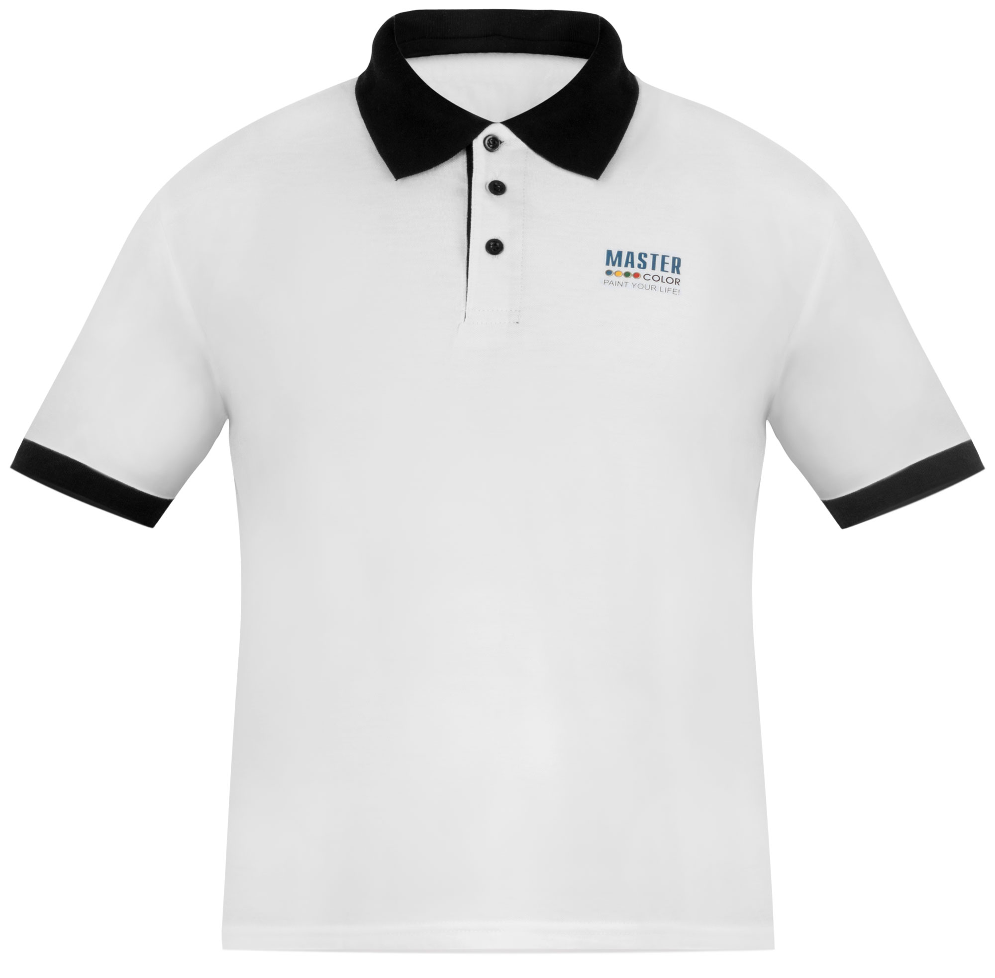 белое поло Master Color размер L